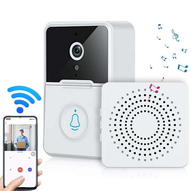 Smart Wireless Remote Video Doorbell Camera, Intelligent Visual