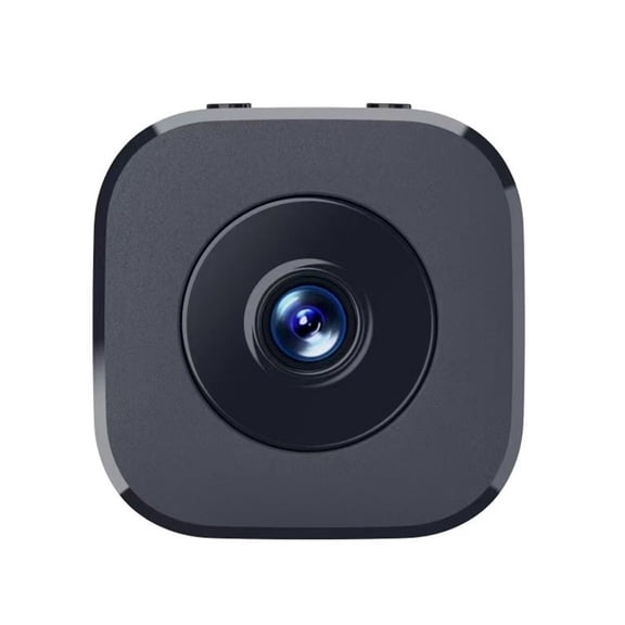 Smart Wireless Security Camera Rechargeable Househeld WiFi Surveillance Motion Detection Mini HD Camera for Home Office (Black)