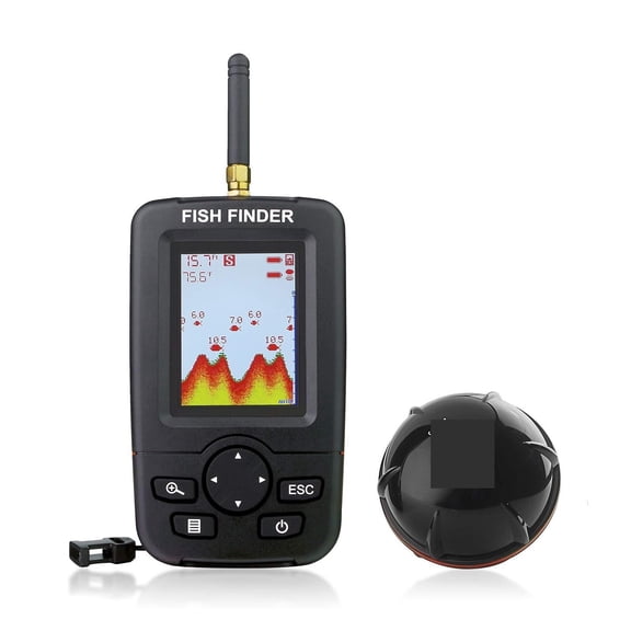 Smart Wireless Sonar Fish Finder Accurate Fish Detection for Outdoor Wild Fishing ,Power of Simple
