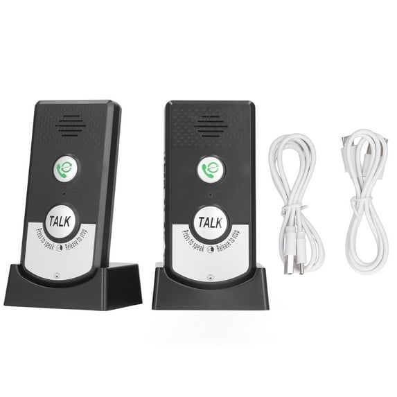 Smart Wireless Voice , Elderly Friendly Wide Application 3 Volume Levels Wireless Voice Intercom For Factory For Patient