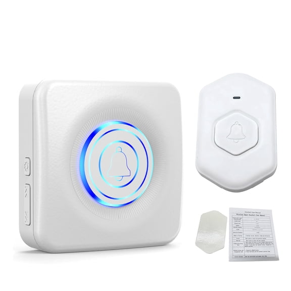 Smart Wireless Wireless Smart Doorbell IP55 Rainproof 38 Chimes 8 Volume Levels for Home Security