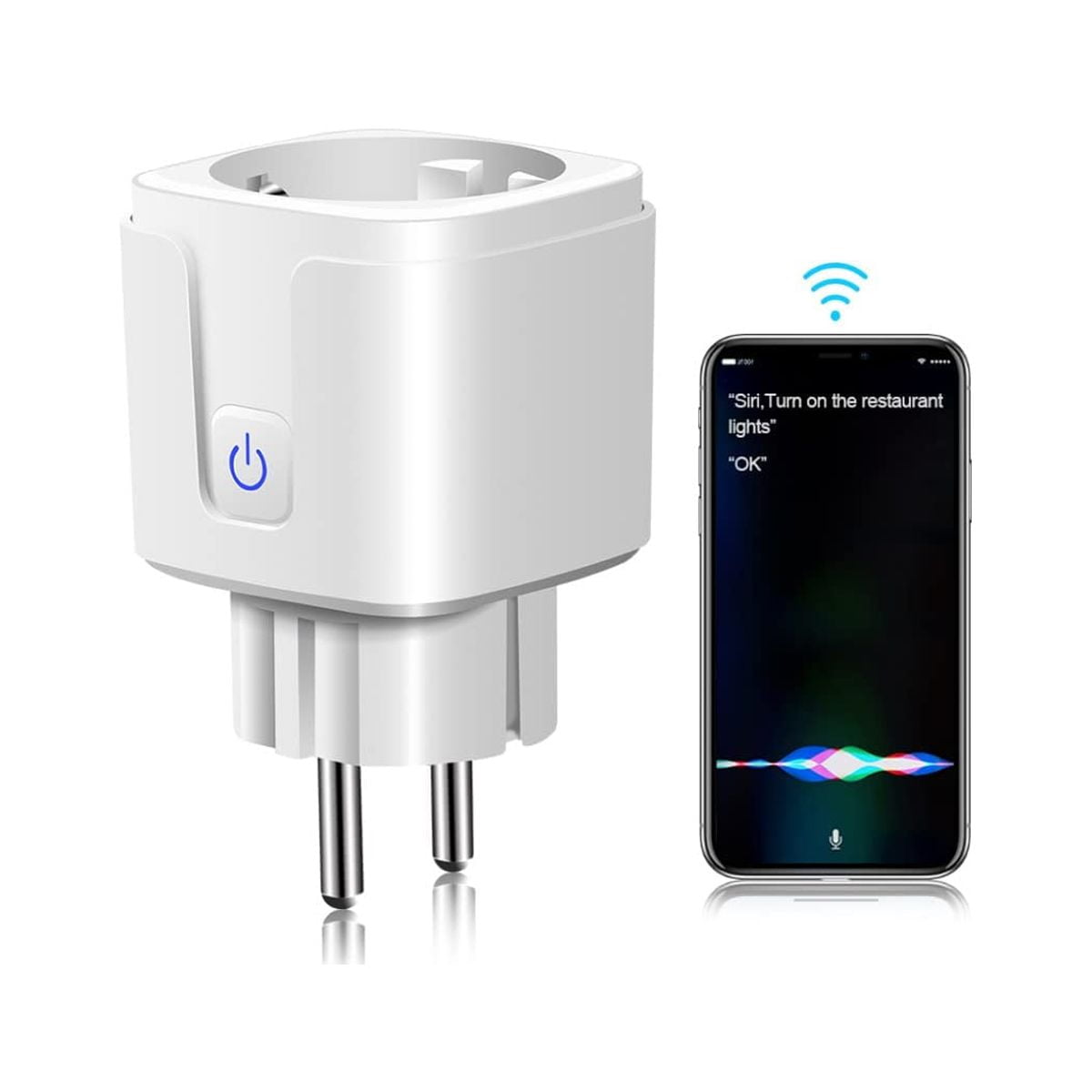 Smart Plug Wi fi Socket Work With Homekit Alexa And - Temu