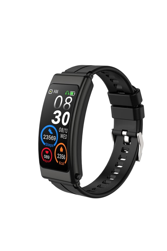 Smart Wristband with Detachable Earphones, Bluetooth Audio and Activity Tracking