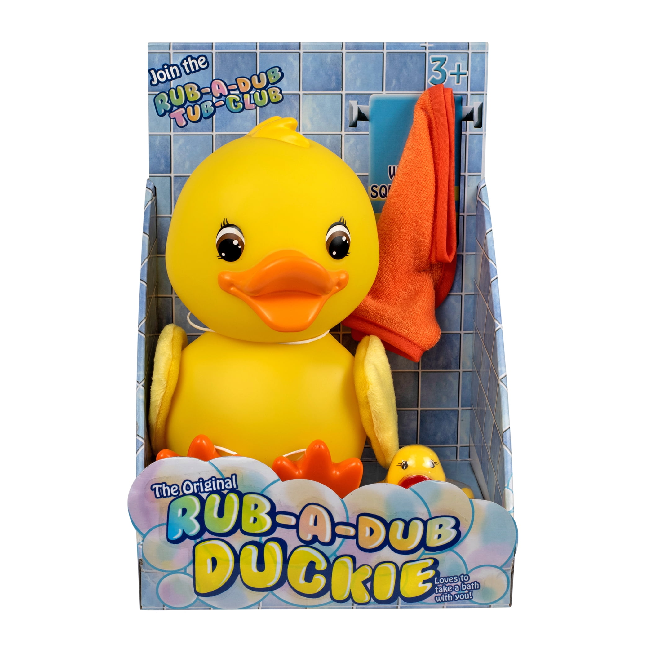 Smart Zone 9" Rub a Dub Duckie Bath Toy Girl or Boy Item