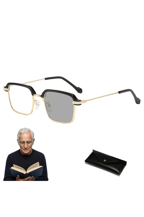Smart Zoom Reading Glasses Auto Focus Glasses Self Adjusting Distance&near Multi-focus Automatic Zoom for Men Women Computer