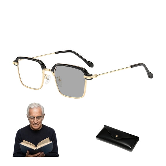 Smart Zoom Reading Glasses Auto Focus Glasses Self Adjusting Distance&near Multi-focus Automatic Zoom for Men Women Computer