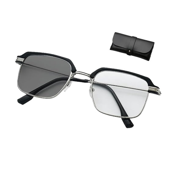Smart Zoom Reading Glasses Distance&near Progressive Multi-focus for Women Men, Auto Focus Glasses Self Adjusting