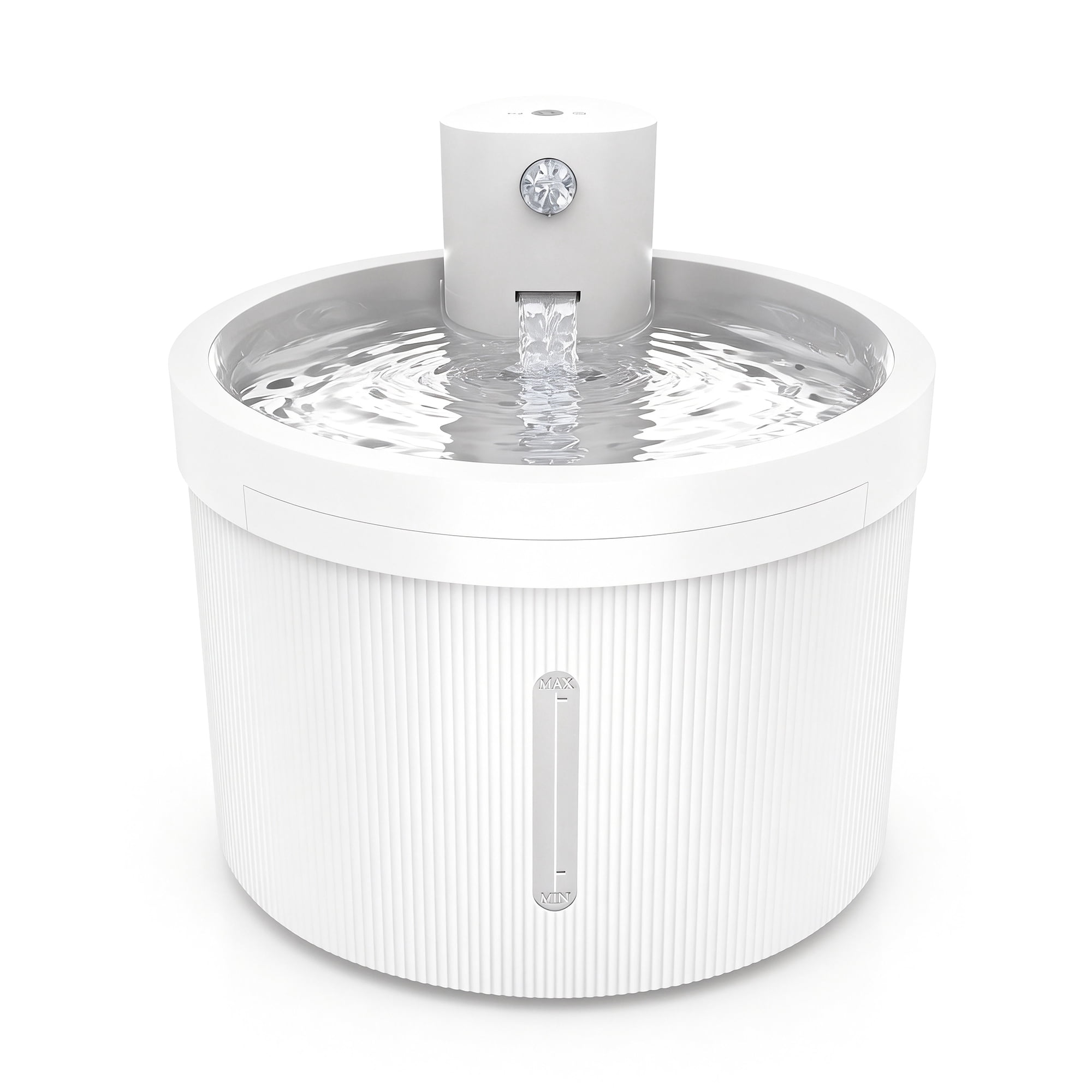 Petory Smart 3L/102oz Automatic Cat Water Fountain with Wireless Pump & 2 Flow Modes