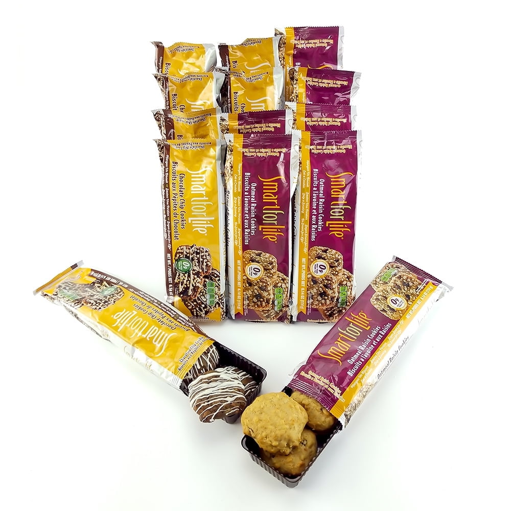 Smart for Life Cookie Diet 2 Week Kit - 1 Week Chocolate, 1 Week Oatmeal Raisin