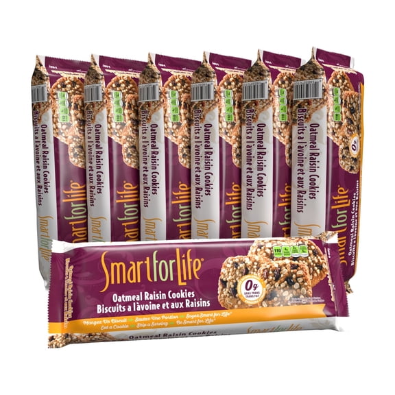Smart for Life High Protein Cookie Diet - Oatmeal Raisin - 1 Week Supply