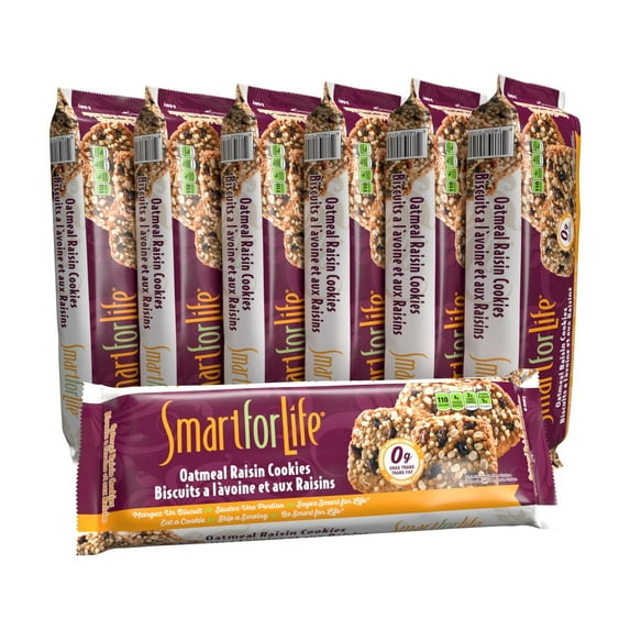 Smart for Life High Protein Cookie Diet - Oatmeal Raisin - 1 Week Supply