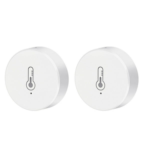 Smart for ZIGBEE Temperature Humidity Sensor for Tuya App,Wireless Thermometer Hygrometer with Alarm, Remote Monitor, for Home AC Humidifier Linkage
