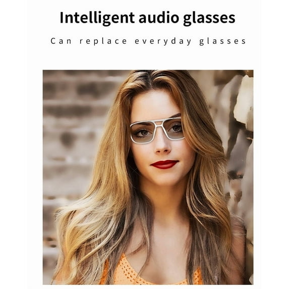 Smart glasses GS10 Bluetooth glasses, dual beam color changing lenses, can listen to music and make calls, UV resistant glasses