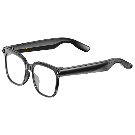 AI Smart Glasses with HD Camera, Real-Time Voice Translation, Open-Ear Audio, Wireless Calling and Photo Video Recording for Travel and Daily Wear