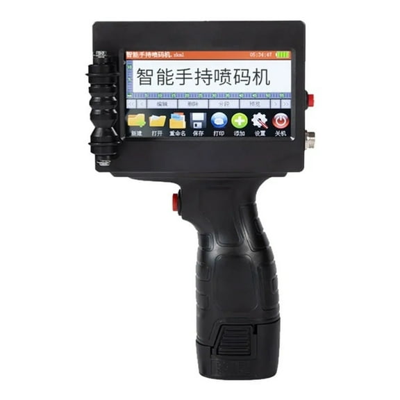 Smart handheld small automatic inkjet printer packaging batch number counting inkjet packaging coding machine ,Complete Kit