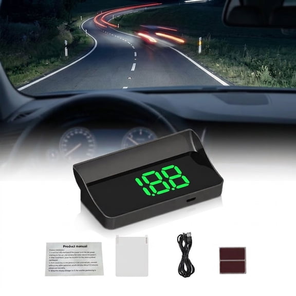 Plug and Play Smart in Car Hud Co Pilot, USB HUD Speedometer with GPS ...