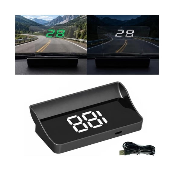 Smart in-Car HUD Co-Pilot Windshield Display Speedometer Head up Display