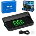 Smart Speedometer Smart in Car Hud Co Pilot GPS Digital Speedometer with Oversized ...