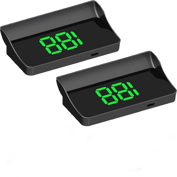 Smart in Car Hud Co Pilot, USB Car HUD Speedometer with GPS+BDS Navigation, 10Hz Refresh, MPH Display, Plug & Play Speed Display for Cars