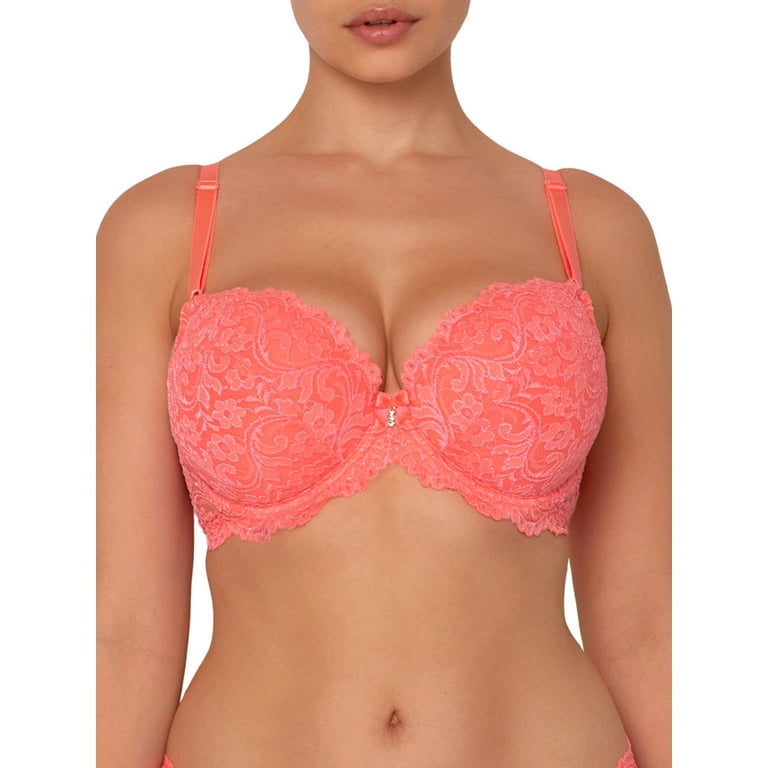 Smart & Sexy Women's Signature Lace Push-Up Bra, Style-85046