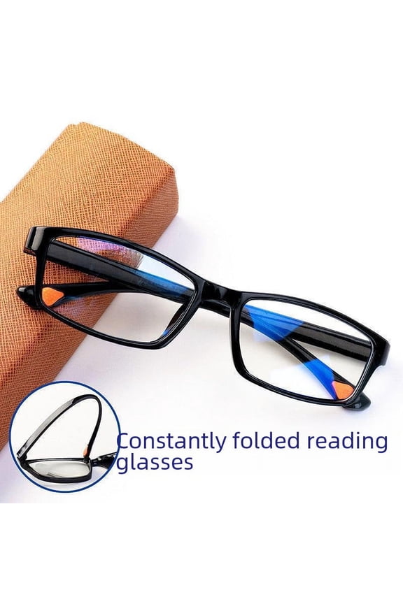Smart reading glasses with automatic power adjustment zoom dual-purpose HD anti-blue light multi-focus glasses for the elderly-250°