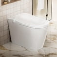 thumbnail image 1 of Smart toilet with bidet built in, Heated Seat,Female Cleaning, Warm Water & Dry Function, Modern Tankless Toilets, ADA Comfort Height Toilet, LED Display, Foot Sensor, 1.28GPF, 1000g MAP Flush, 1 of 8