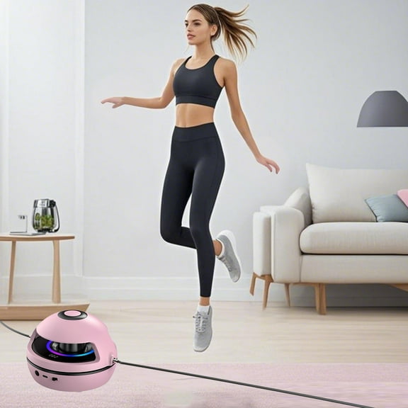 Smart with Music and Remote Control Adjustable Speed for Home Gym Fitness Workout Adults Kids Indoor Exercise