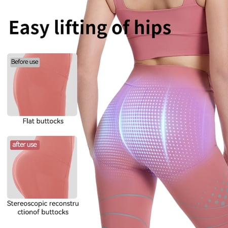 Smart yoga pants EMS Glute-Toning Shorts with Heat & Electrical Stimulation, 6 Workout Modes & 30 Levels – Wearable Butt Lifter for Home Fitness & Recovery