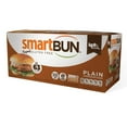 thumbnail image 1 of SmartBUN, Keto Hamburger Buns, 0 Net Carbs, Gluten Free, High Protein, Low Carb Bread, Smartbuns - Plain (6 Buns), 1 of 5