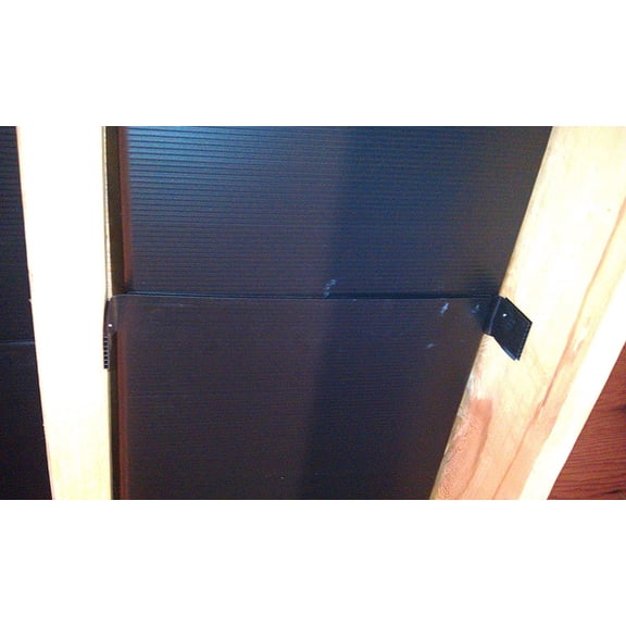 DCI SmartBaffle Plastic Insulation Baffle for 24 inch Rafter Bays (Black, 30 Pieces)