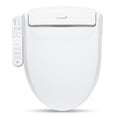 thumbnail image 1 of SmartBidet Electric Bidet Seat with Control Panel for Elongated Toilets in White, 1 of 13