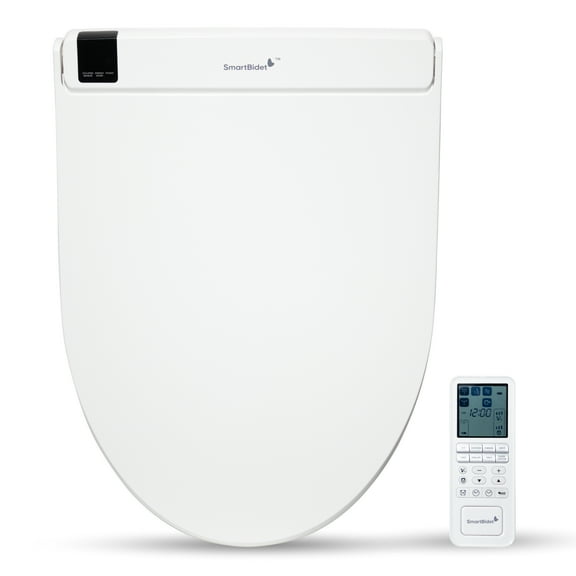 SmartBidet SB-3000 Elongated Electric Bidet Toilet Seat in White
