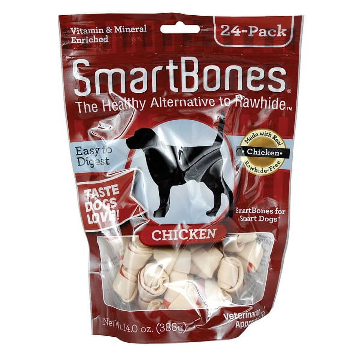 SmartBones Easy to Digest Chicken Dog Treats, 24 Ct