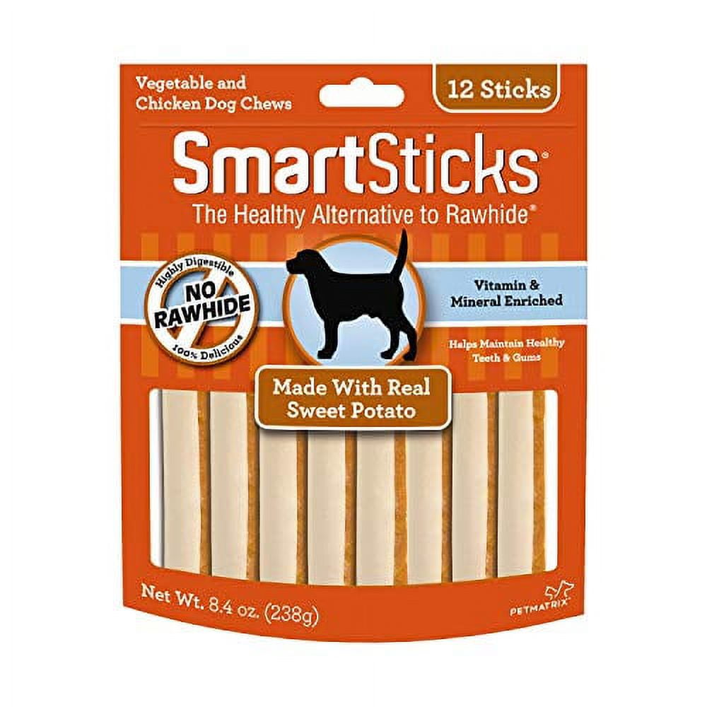 SmartBones SmartSticks, Treat Your Dog to a RawhideFree Chew Made With