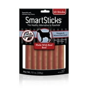 SmartBones SmartSticks with Real Beef 10 Count, Rawhide-Free Chews for Dogs