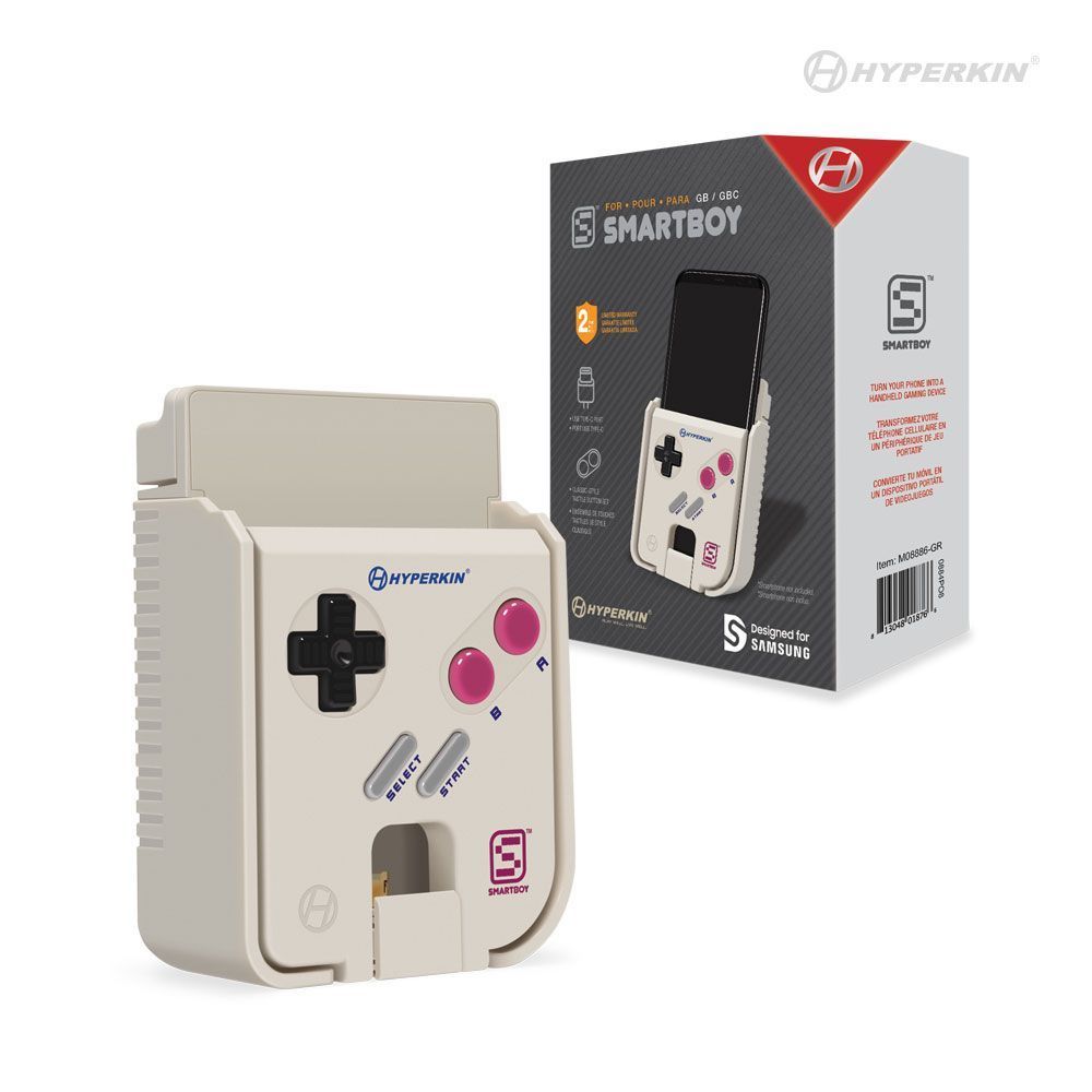 Hyperkin M08886-GR SmartBoy Mobile Device for Game Boy - Android USB Type-C Version - image 1 of 3