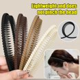 thumbnail image 1 of SmartBy 1/4Pcs Women Hair Hoop Non-Slip Teeth Plastic Headband Secure Fit Lightweight Washing Face Makeup Hair Hoop Hair Accessories, 1 of 1