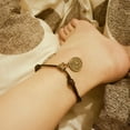 thumbnail image 1 of SmartBy 12 Constellations Round Charm Faux Leather Rope Anklet Foot Chain Ankle Bracelet, 1 of 7