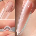 thumbnail image 1 of SmartBy 180Pcs Sandwich Nail Forms Reusable Quick Nails Extension Clear Long Nail Mold Women Home Salon Manicure Art Tools, 1 of 7