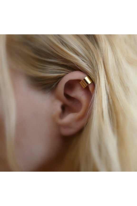 1Pair Simple Ear Cuff Clip-on Non Piercing Earrings Women Punk Party Jewelry