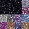 thumbnail image 1 of SmartBy 2000Pcs Flat Back Bead Shiny Multi-color 3mm Loose Rhinestones Bead for Nails Phone Case Glasses, 1 of 7