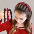 thumbnail image 1 of SmartBy 3Pcs Braided Headband with 8 Clips Each Multi-Tooth Layered Design Hair Hoop Women Girls Easy Styling Hair Accessories, 1 of 1