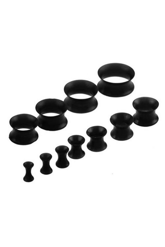 Ear Gauges Flesh Tunnels Screw Fit Ear Stretcher Expander Piercing Body Jewelry