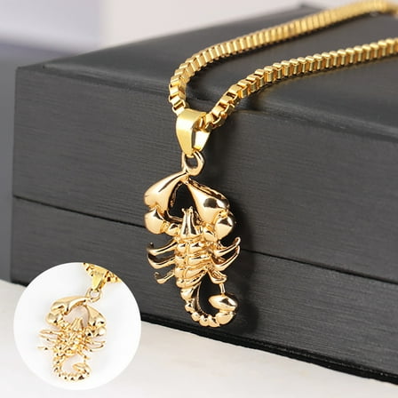 SmartBy Fashion Men Women Party Jewelry Scorpions Hip-hop Unisex Pendant Necklace Gift