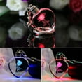 thumbnail image 1 of SmartBy Fashion Rose Heart Key Chain Color Changing Flashing LED Lights Couple Keyring, 1 of 5