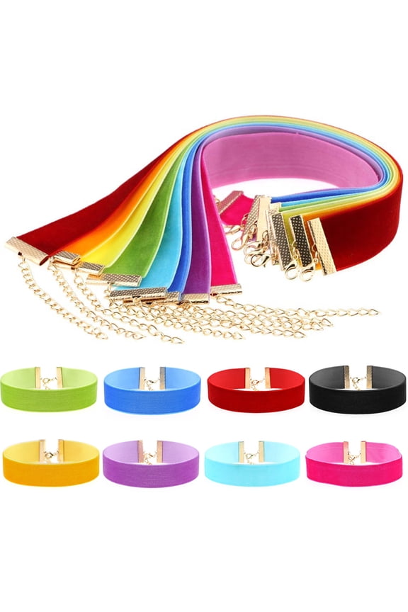 Fashion Wide Soft Velvet Choker Lady Party Nightclub Necklace Gothic Jewelry