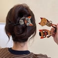 thumbnail image 1 of SmartBy Girls Hair Clips Cartoon Cat Decor Twist Hair Claw Back Head Crab Holder Women Hair Styling Tool Hair Accessories, 1 of 1