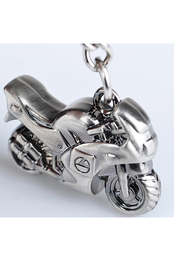 Metal Motorcycle Key Ring Keychain Cute Creative Gift Sports Keyring Gift
