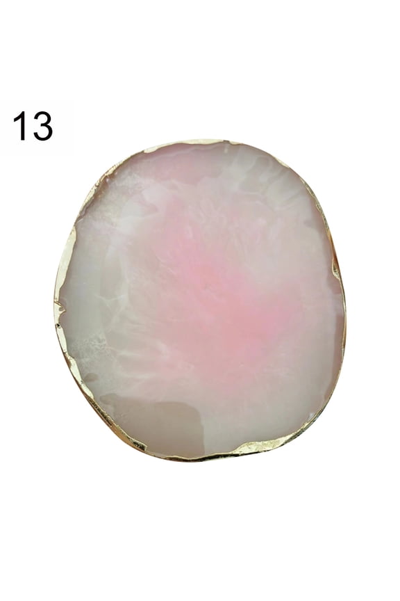 Resin Jewelry Necklace Ring Earrings Display Plate Tray Holder Dish Organizer