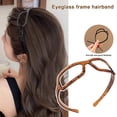 thumbnail image 1 of SmartBy Women Headband Anti-slip Teeth Glasses Frame Design Acrylic Material Lightweight Hair Hoop Hair Accessories, 1 of 1